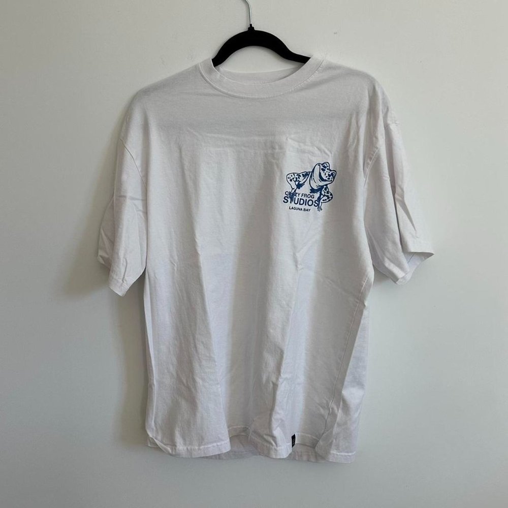“crazy frog studio” graphic tee!